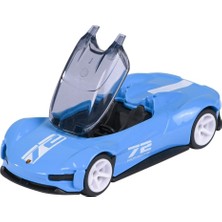 Majorette Porsche Deluxe Metal Model Araba Porsche Vision Gran Turismo Mavi