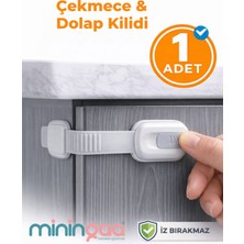 Özgürce Çok Amaçlı Ayarlanabilir Yapışkanlı Dolap ve Kapı Güvenlik Kilidi