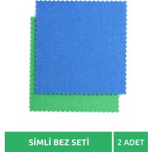 My Clean Vibe Mikrofiber Inox Temizlik Bezi (Simli)
