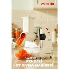 Musullu Et Kıyma Makinesi Rendeli 1800 W
