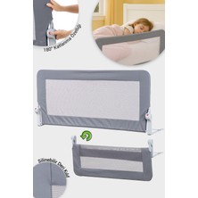 Özgürce Yatak Bariyeri, Deri Kılıf, Katlanabilir, 150X65 Cm, Güvenli ve Şık