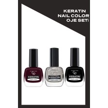 Golden Rose Keratin Naıl Color Oje Seti 3'lü No:93-46-79