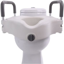 PremiumPort Konforlu ve Pratik Kulplu Klozet Yükseltici, Tuvalet Uzatma Aparatı