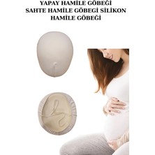 Manken İstanbul Yapay Hamile Göbeği Sahte Hamile Göbeği Silikon Hamile Göbeği 08/09 Aylık