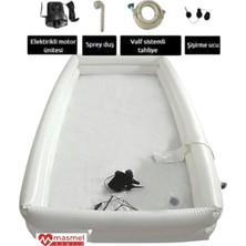 PremiumPort Konforlu Hasta Yıkama Havuzu ve Banyo Küveti Seti