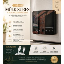 Nuha Mülk Suresi Okuyan Dijital Buzdolabı Magneti | Şarjlı | Ses Ayarlı | Güçlü Mıknatıslı Manevi Hatırlatıcı