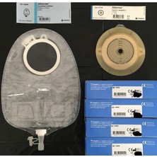 PremiumPort Ürostomi Torbası 60MM 20 Adet, Opak Adaptör 10 Adet ve Pasta 60G 4 Adet