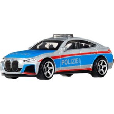 Matchbox Temalı Arabalar Bmw I4 Police Sedan Berline JJR56