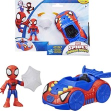 Marvel Spidey And His Amazing Friends Aksiyon Figürü ve Araç Seti Spidey G2461