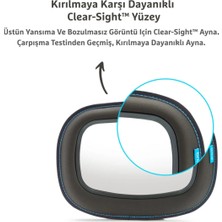 Özgürce Gelişmiş Araba Bebek Görüş Aynası, Gri, 12,75"X10", Güvenle Kullanım