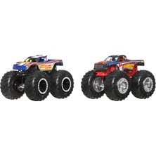 Hot Wheels Monster Trucks Güçlü Ikili 1:64 Arabalar Hot Wheels Racing JCC83