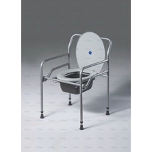 PremiumPort Katlanabilir Hasta ve Yaşlı Tuvalet Sandalyesi Klozetli, Pratik ve Konforlu