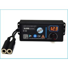 Xline XLT-155 5 Amper Çift Jaklı Dijital Ekranlı Tattoo Dövme Makinası Adaptörü Set