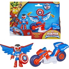 Marvel: Iron Man And His Awesome Friends Captain America Süper Motosiklet Aracı G2691