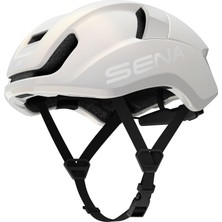 Sena S1 Akıllı Bisiklet Kaskı (Mat Beyaz, M Beden)