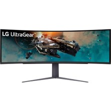 Lg 49GR85DC-B Ultragear 49'' 240Hz Va 1ms 32:9 Dual Qhd Kavisli Gaming Monitör Siyah