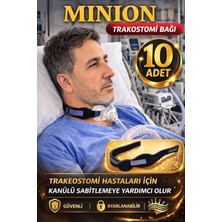 PremiumPort Trakeostomi Kanül Sabitleyici Seti, Güvenle ve Kolay Kullanım