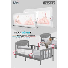 Özgürce Yumuşak ve Ekstra Dolgulu Çocuk Yatak Koruyucu Bariyeri Beyaz