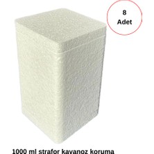 Mgpnetwork 1000 cc Strafor Kavanoz Koruma Ambalajı 8 Adet