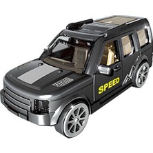 MEGA Dıy Fancy Maket Spor Arabalar Siyah Jeep