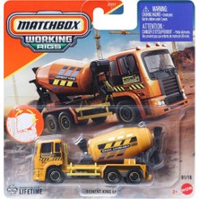 Matchbox Çalışma Donanımı Araçları Cement King Hd JBX69