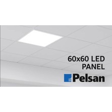 Pelsan Tio 36 W 60X60 cm Beyaz Backlight Panel 6500K 10ADET