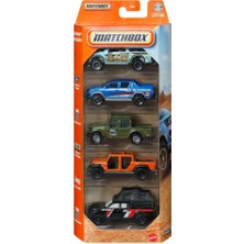 Matchbox Beşli Araba Seti Mbz Off Road Iı JJP27