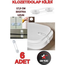 Özgürce Çocuk Güvenlik ve Konforu Için Plastik Klozet ve Dolap Kilidi Seti