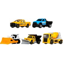 Matchbox Beşli Araba Seti Construction Crew JJP26