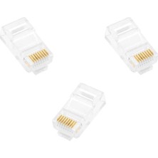 Hobibahçem Frısby FNW-RJ4530N RJ45 Cat5 Konnektor (Gold Plated)