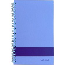 Elma Kırtasiye Pastel Serisi 13X21 Spiralli 100 Yp. Çizgili Defter