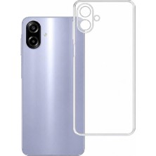 Bzontech Samsung Galaxy A07 Ile Uyumlu Kılıf Şeffaf Kamera Korumalı 3D