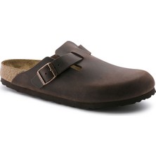 Birkenstock Boston Unisex Kahverengi Kapalı Terlik 860133