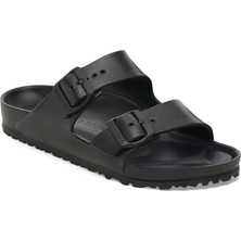 Birkenstock Arizona Eva Çift Bantlı Kadın Siyah Terlik 129423