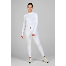 Pikeur New Candela Flextec Leather 3978 Lüks Yüksek Bel Kadın Binici Pantolonu