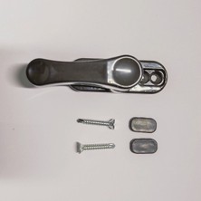 Özgürce Pvc Kapı ve Pencere Güvenlik Mandalı, Çocuk Emniyet Kilidi, 2'li Set