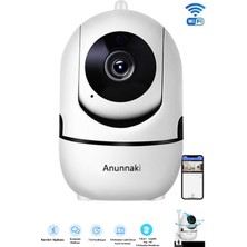 Özgürce Iki Yönlü Wifi Bebek Kamerası, Gece Görüşlü ve 360° Döner Özellikli
