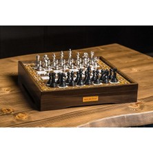 Özbience Kişiye Özel Lüx Klasik Satranç Takımı, Şık ve Zarif Tasarım