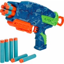 Kaia Life Air Warriors Blitz-6 12 Mermili Sünger Dart Atan Silah 28 cm