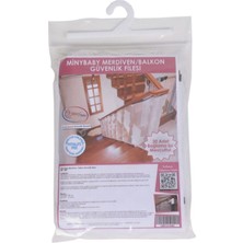 Özgürce Yüksek Güvenlik Merdiven Balkon Filesi, Dayanıklı ve Kolay Montajli