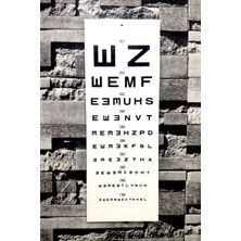 PremiumPort Göz Eşeli Işıksız, Snellen Eşeli, Yüksek Kalite ve Konfor