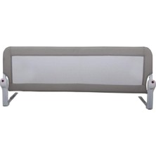 Özgürce Katlanabilir 150CM Bebek Yatak Güvenlik Korkuluğu, Gri Renk