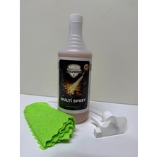 Elvera Multi Sprey Genel Temizlik Ürünü 1 Lt Mikrofiber Bez Hediyeli