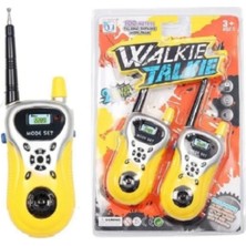 Özgürce 100 Metre Çekim Mesafeli Çocuklar Için Renkli Telsizli Iki Paket