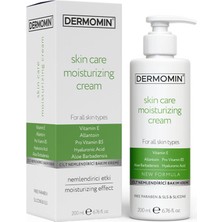 Dermomin Nemlendirici Onarıcı Bakım Kremi 200 ml Hyalüronik Asit, Aloe Vera, E Vitamini