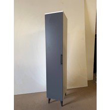 Perlomi Tekkapaklı 5 Raflı Çok Amaçlı Banyo/kiler/mutfak Dolabı