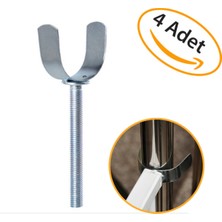 Özgürce Dayanıklı Güvenlik Kapısı Kelepçesi Seti (4 Adet)
