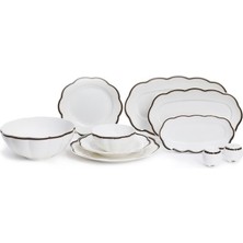 Maxx Doria Garden Collection Line 12 Kişilik 58 Parça Yemek Takımı PA2128