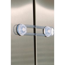 Özgürce Şeffaf Çocuk Koruma Kilidi, Yapışkanlı Çekmece ve Dolap Güvenliği