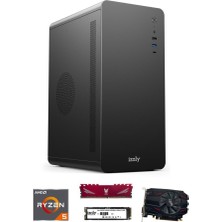 İzoly R110 Ryzen 5 5500 16GB Ddr4 256GB M2 SSD RX550 4gb Masaüstü Oem Seti